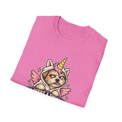 "If I Were a Unicorn I Would Stab You With My Horn" Funny Graphic Tee