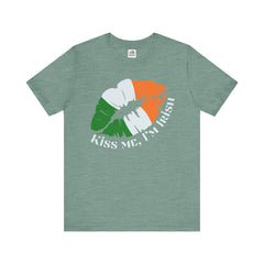 St. Patrick's Day Unisex Tee - “Kiss me, I’m Irish “