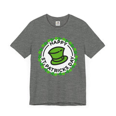 Happy St. Patrick's Day Unisex Tee - Leprechaun Hat