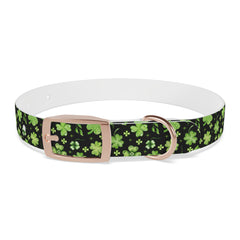 Dog Collar - St Patrick's Day Clover Design