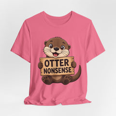 Otter Nonsense T-Shirt — Cute Otter Pun Tee