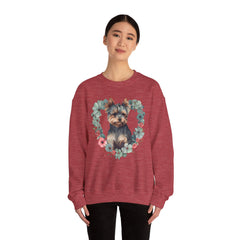 Valentine Yorkie Sweatshirt