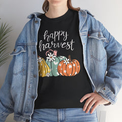 Happy Fall Essential Tee with Pumpkins