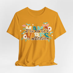 Tropical Mama Vibes Unisex Jersey Tee - Perfect for Summer & Holidays