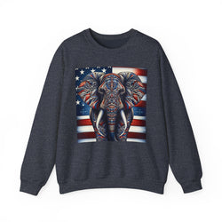 Patriotic Elephant Sweatshirt