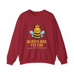 Queen Bee Fizzin'  -Unisex Crewneck Sweatshirt - Cute Casual Fashion