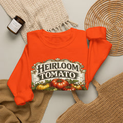 Heirloom Tomato Market Sweatshirt — Vintage Farmhouse Produce Graphic Crewneck