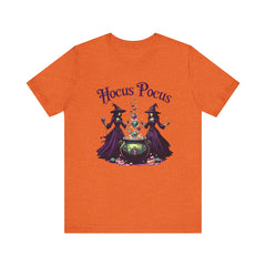 Hocus Pocus Halloween T-Shirt, Witch Tee, Unisex Halloween Shirt, Spooky Season Apparel, Costume Party Top