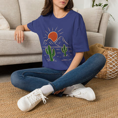 Desert Sunset T-Shirt — Cactus Mountain Graphic Tee