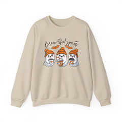 Halloween Ghosts Crewneck Sweatshirt, Spooky Apparel, Fall Fashion, Cozy Sweatshirt, Unisex Halloween Sweater