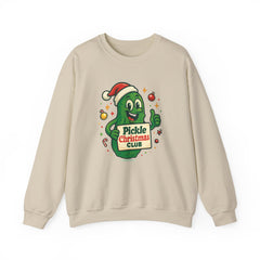Pickle Christmas Club Sweatshirt — Cute Holiday Pickle Crewneck