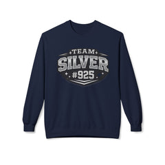 Team Silver #925 Crewneck Sweatshirt- Jewelry Lover