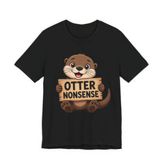 Otter Nonsense T-Shirt — Cute Otter Pun Tee