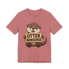Otter Nonsense T-Shirt — Cute Otter Pun Tee