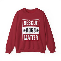 Rescue Dogs Matter Sweatshirt