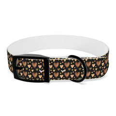 Dog Collar- Chocolate Hearts