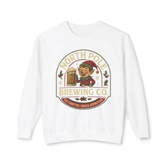 North Pole Brewing Co. Unisex Lightweight Comfort Colors Crewneck Sweatshirt - Cozy Holiday Sweatshirt, Christmas Gift, Winter Apparel, Casual Wear, [...]
