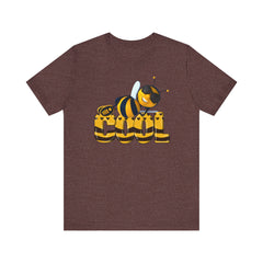 Bee Cool -Unisex Short Sleeve Tee - Fun, Casual Summer T-Shirt