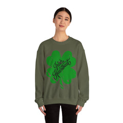 St. Patrick's Day Unisex Crewneck- Irish Heartbeat