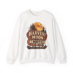Harvest Moon Motel Sweatshirt — Vintage Autumn Cabin Pullover- Southern Heritage