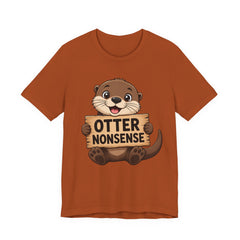 Otter Nonsense T-Shirt — Cute Otter Pun Tee