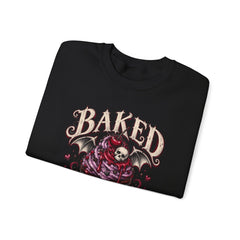 Baked With Bad Intentions Sweatshirt - Halloween Vibes