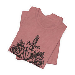 'In Gems We Trust' | Edgy Casual Wear, Gift for Rock Lovers, Men's & Women's Apparel, Perfect for Festivals
