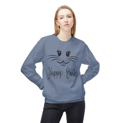 Happy Easter Unisex Fleece Crewneck Sweatshirt