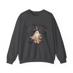 Spooky Ghost Crewneck Sweatshirt, Funny Halloween Sweatshirt, Cozy Fall Fashion, Unisex Sweater, Ghost Lover Gift