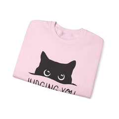 Cat - Judging You Silently Crewneck Sweatshirt