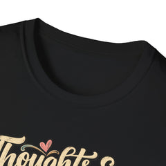 Thoughts & Prayers T-Shirt — "Thoughts & Prayers For Everyone Dealing With Me Today" Retro Graphic Tee