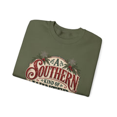 Southern Kind of Winter Crewneck Sweatshirt- Christmas