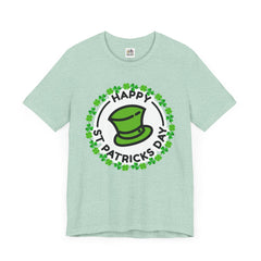 Happy St. Patrick's Day Unisex Tee - Leprechaun Hat