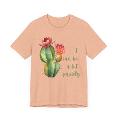 I Can Be A Bit Prickly  - Cactus - Unisex Jersey Short Sleeve Tee