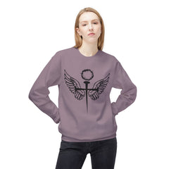 Christian Cross Fleece Sweatshirt