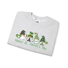 Gnomes Crewneck Sweatshirt - Unisex Happy St. Patrick's Day Apparel