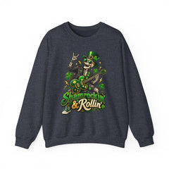 St. Patrick's Day Shamrockin' & Rollin' Sweatshirt