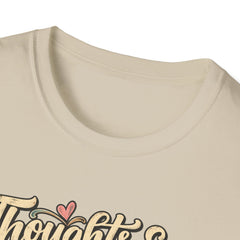 Thoughts & Prayers T-Shirt — "Thoughts & Prayers For Everyone Dealing With Me Today" Retro Graphic Tee