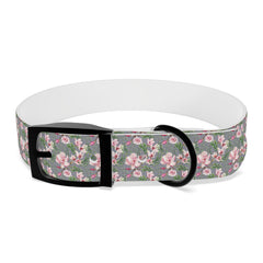 Dog Collar- Pink Flowers