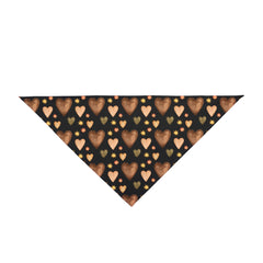 Pet Bandana - Chocolate Hearts
