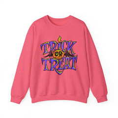 Halloween 'Trick or Treat' Crewneck Sweatshirt — Retro Candy Graphic