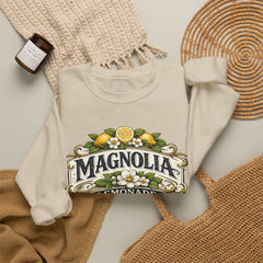 Magnolia Lemonade Vintage Logo Crewneck Sweatshirt