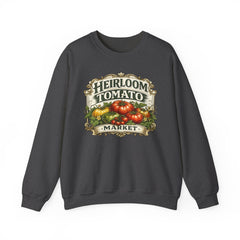 Heirloom Tomato Market Sweatshirt — Vintage Farmhouse Produce Graphic Crewneck