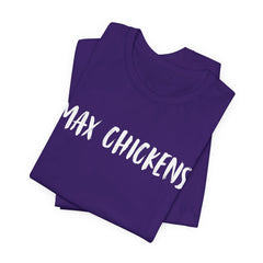 Max Chickens Tee - New Zealand Slang Design