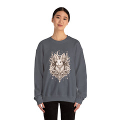 Bunny Moon Floral Crewneck Sweatshirt