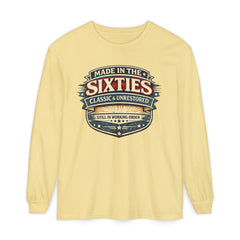 Made in the Sixties Long Sleeve Tee — Vintage 60s Retro Graphic Shirt