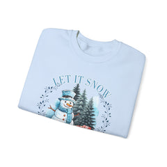 Let It Snow Somewhere Else - Winter  - Sweatshirt - Blue Design