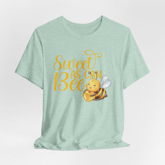 Sweet As Can Bee - Unisex Jersey Tee - Cute Bee Graphic T-Shirt