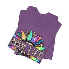 Sunflower Leopard Mom Tee