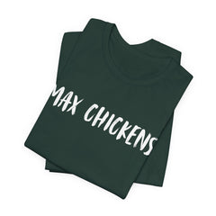 Max Chickens Tee - New Zealand Slang Design